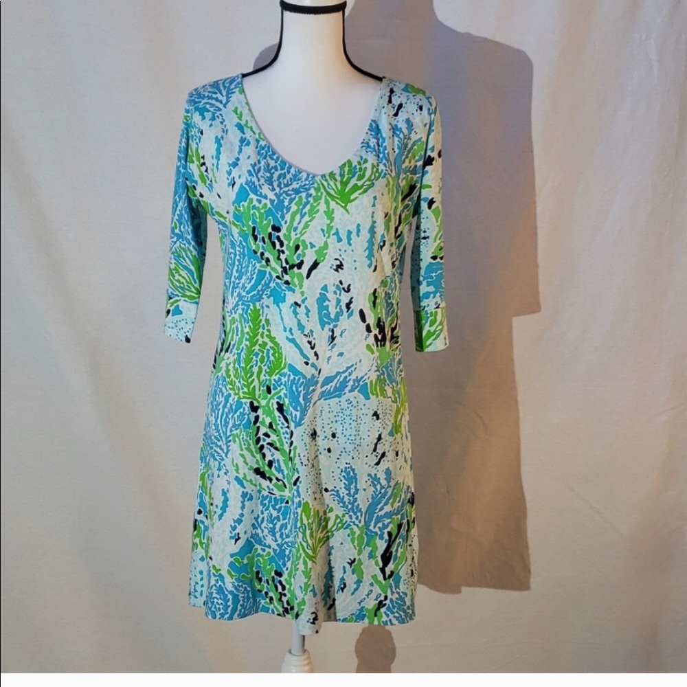 Blue Spa Let’s Cha Cha Eliza Dress
